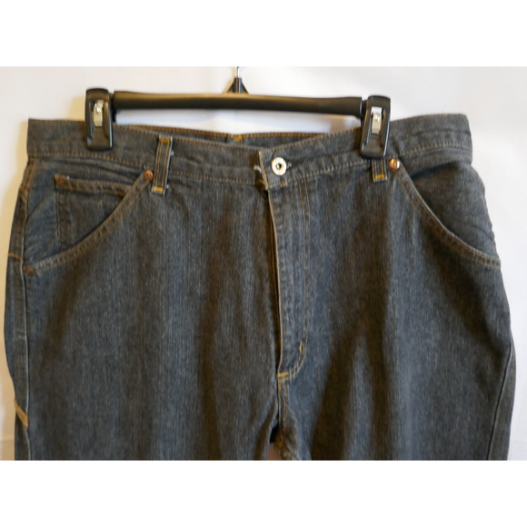 VTG Polo Jeans Company Ralph Lauren 5-POCKET CARPENTER C-5 36 x 33 Black - Picture 3 of 16